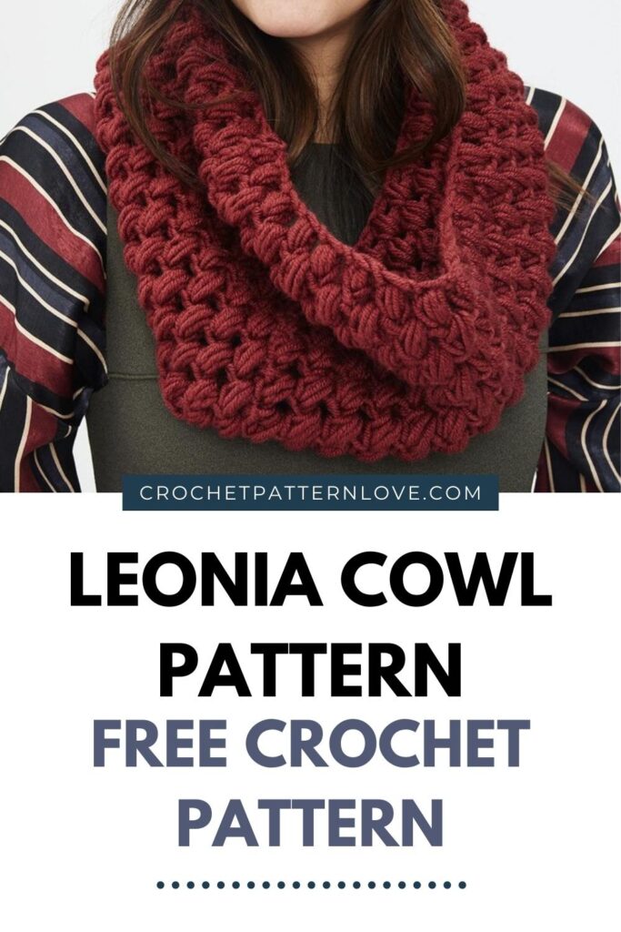 Leonia Crochet Cowl Pattern