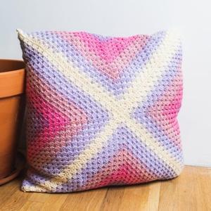 Marla Granny Pillow Crochet Pattern