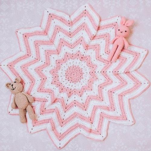 Twinkle Crochet Baby Blanket